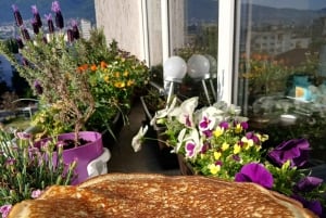 Cooking Class in Sofia: Sourdough Pancakes, Wine & Culture