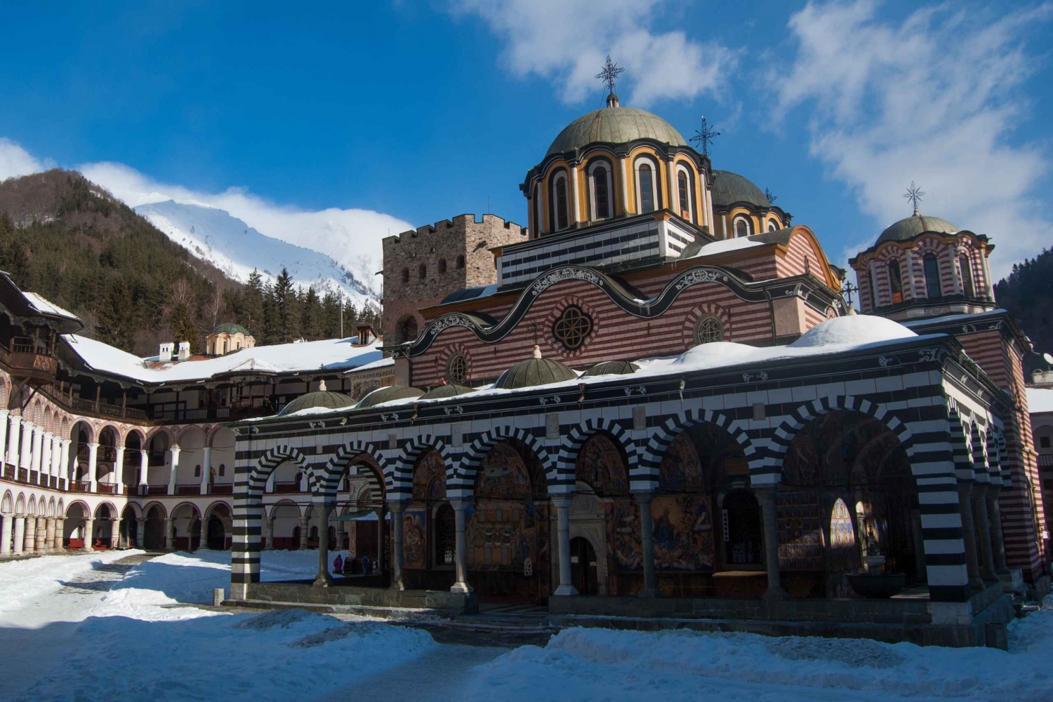 From Bansko: Rila Monastery Half-Day Tour