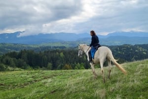 Från Borovets: Upplevelse av hästridning