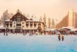 Fra Sofia: Borovets med lokal lunsj og valgfri skikjøring