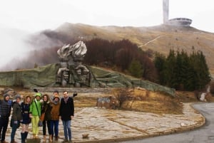 From Sofia: Buzludzha Monument and the Rose Valley