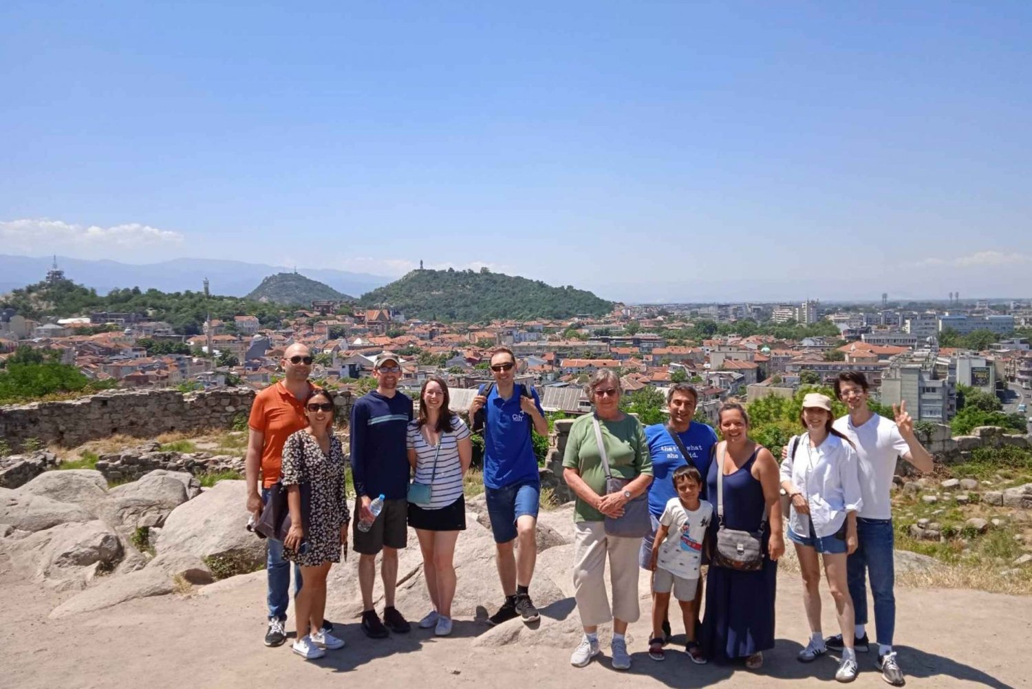 Desde Sofía: Excursión de un día a Plovdiv en Furgoneta con Opciones de Guía