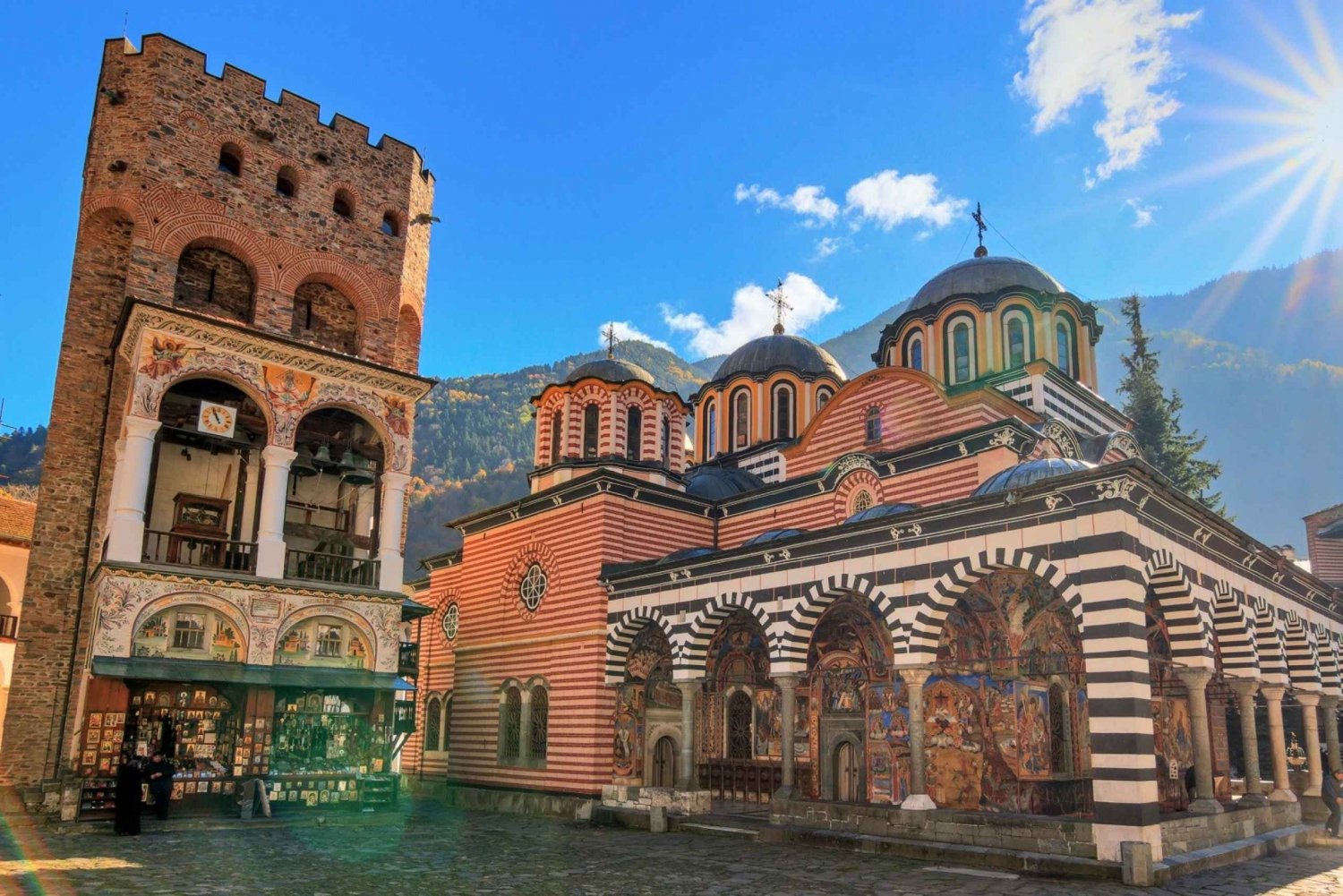 Depuis Sofia : Excursion d'une journée au monastère de Rila et à l'église de Boyana