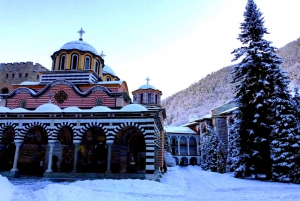 From Sofia: Rila Monastery, History Museum & Bells Park Tour