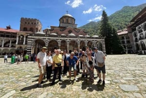 From Sofia: Rila Monastery & The Cave of St. John Group Tour