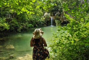 Heldags vandfald og grotter omkring Veliko Tarnovo