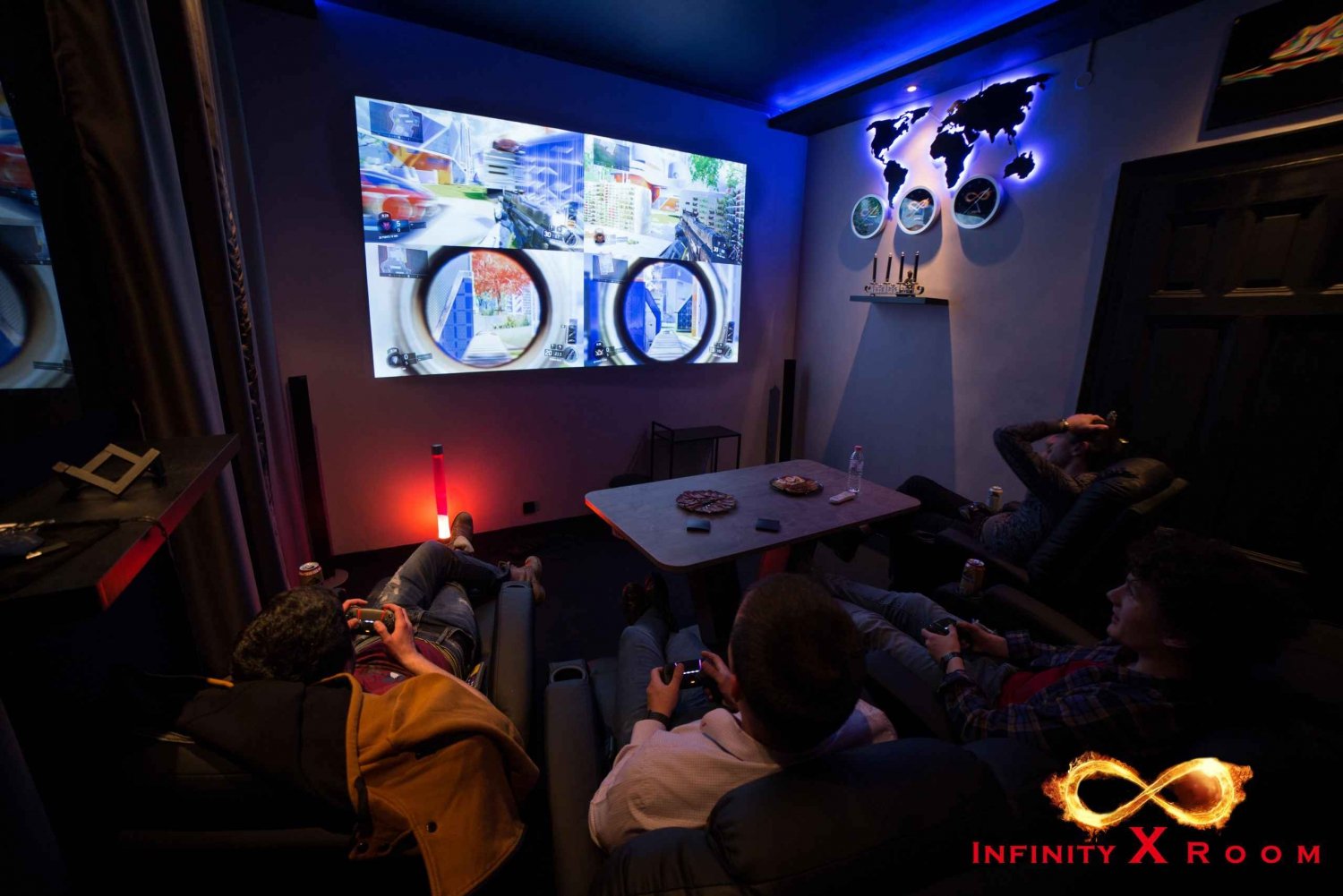 Infinity X Room - de ultieme game- en bioscoopervaring