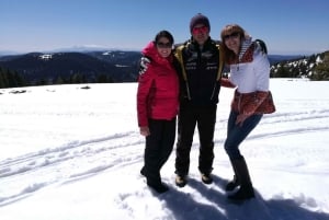 One-Day Hiking with Snowshoes on Vitosha