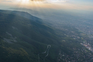 Paragliding Sofia from Above