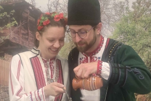 Photos with traditional costumes in Sofia