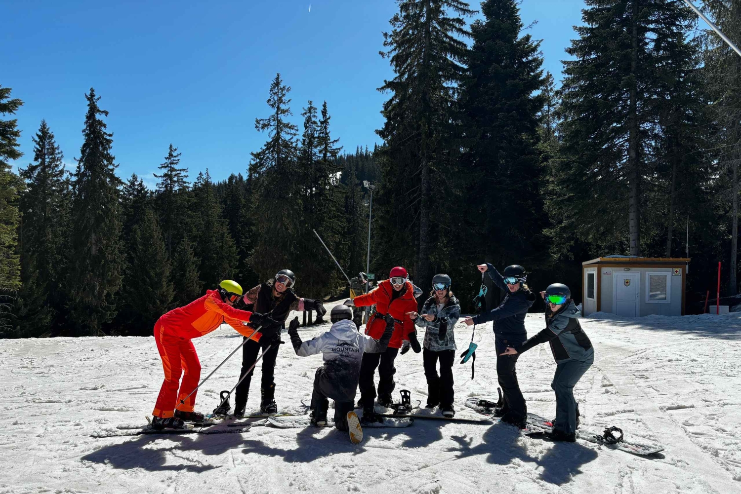 Lezioni private (di gruppo) di sci o snowboard a Borovets