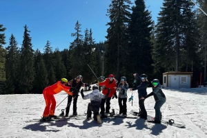 Lezioni private (di gruppo) di sci o snowboard a Borovets