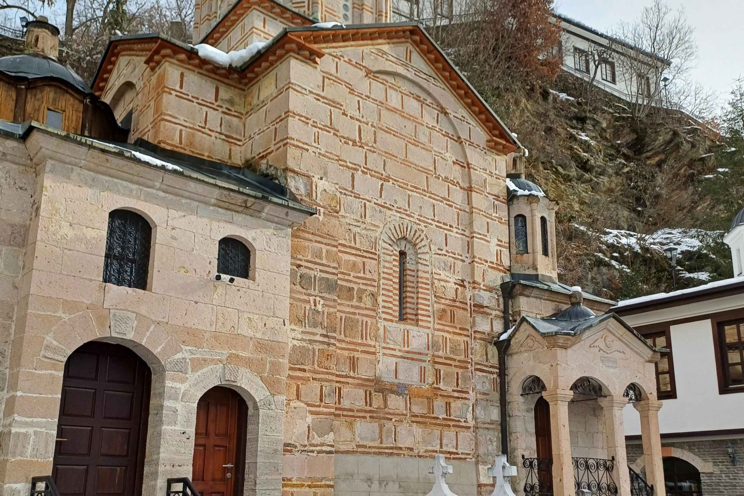 Viagem curta ao Mosteiro de Osogovo, Macedónia do Norte, a partir de Sófia