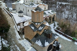 Viagem curta ao Mosteiro de Osogovo, Macedónia do Norte, a partir de Sófia