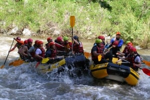 Simitli: Rope garden, zipline and rafting on Struma