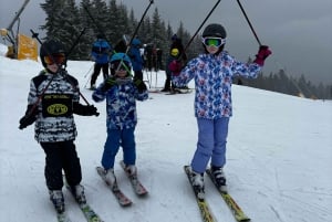 Ski lessons for beginners in Borovets ski resort