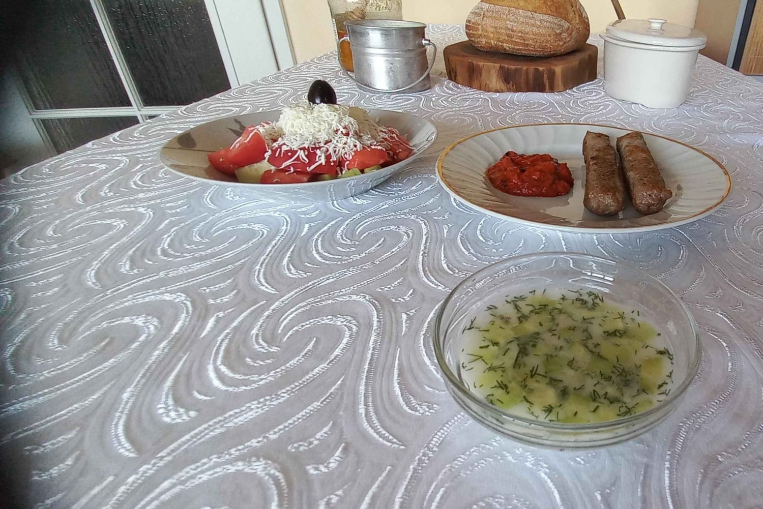 Sofia: Middag fra kommunisttiden i 1980'erne med lokal vært