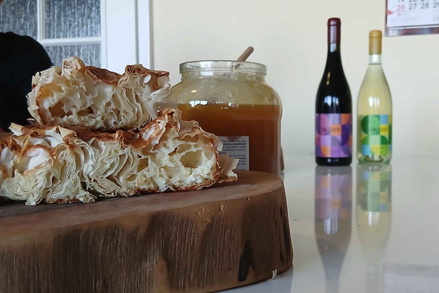 Sofia: Banitsa Pastry Class with a Local with Bulgarian Wine