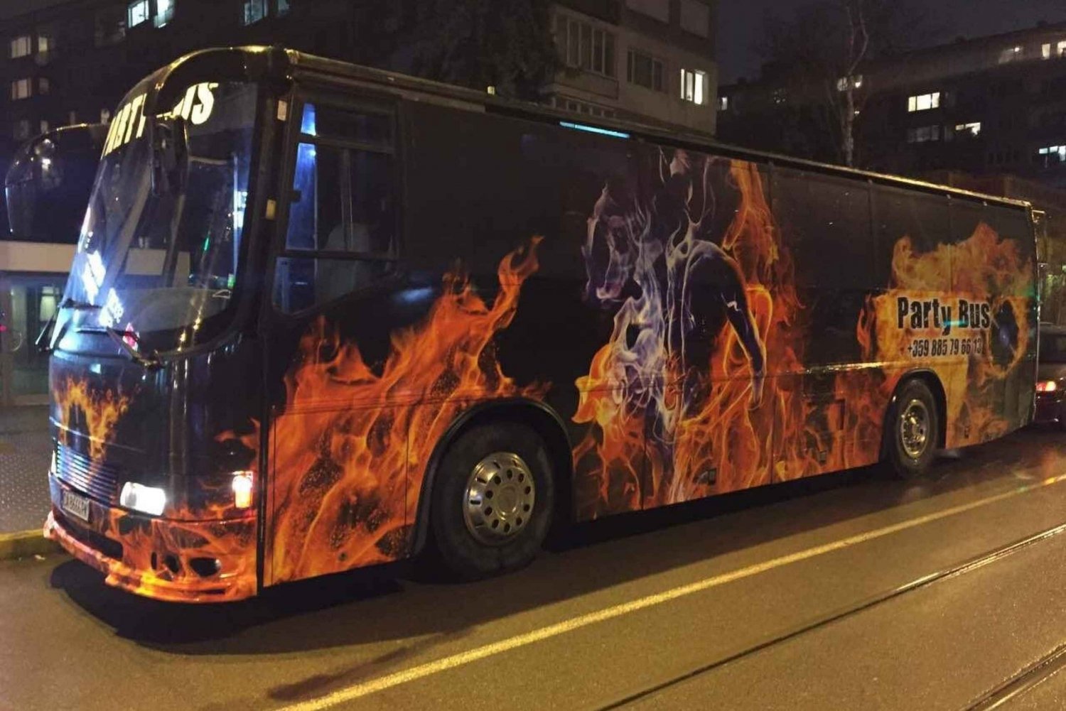Sofia, Bulgarien Partybus dag og nat festture