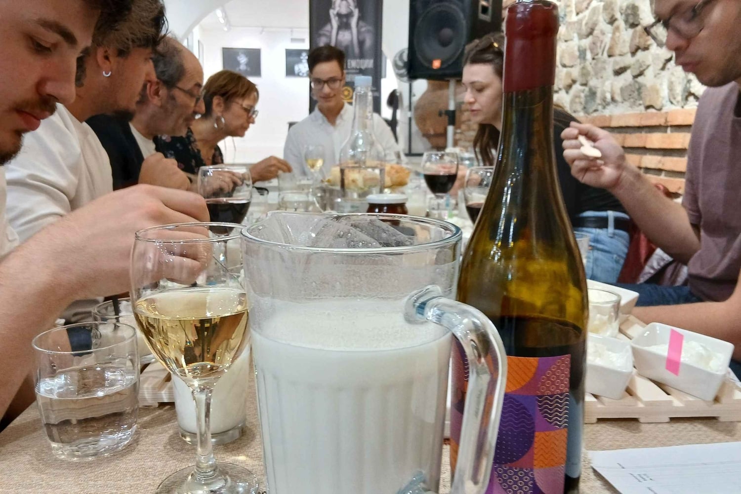 ソフィア：古代遺跡でのブルガリアヨーグルト試食会