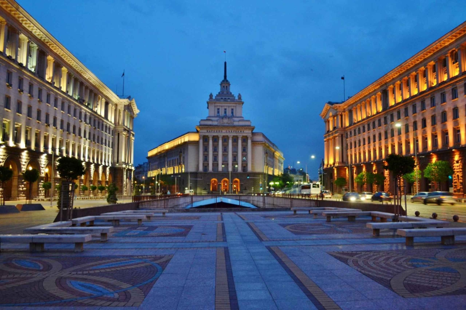 Sofia evening walking tour with visit to the Old Observatory