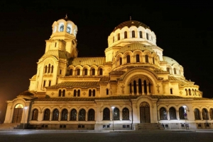 Sofia: Guided Night Tour & Folklore Performance with Dinner