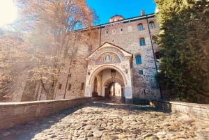 Sofia: Rilaklostret, Boyana-kirken og et munkrum