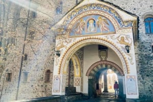 Sofia: Rilaklostret, Boyana-kirken og et munkrum