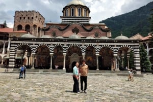 Sofia: Rilaklostret, Boyana-kirken og et munkrum