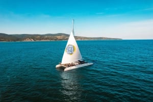 Sunny Beach, Bulgarie : Croisière d'une demi-journée en catamaran sur la mer Noire