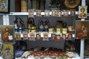 Excursão de lembranças tradicionais da Bulgária