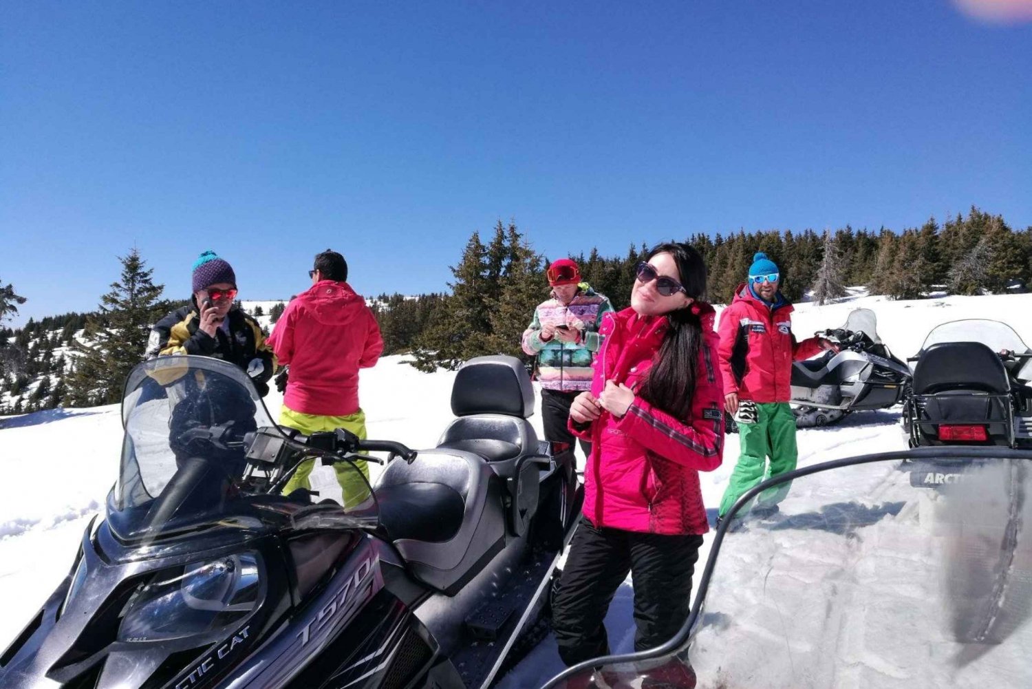 Borovets: Deposit for Snowmobile Safari with Instructor