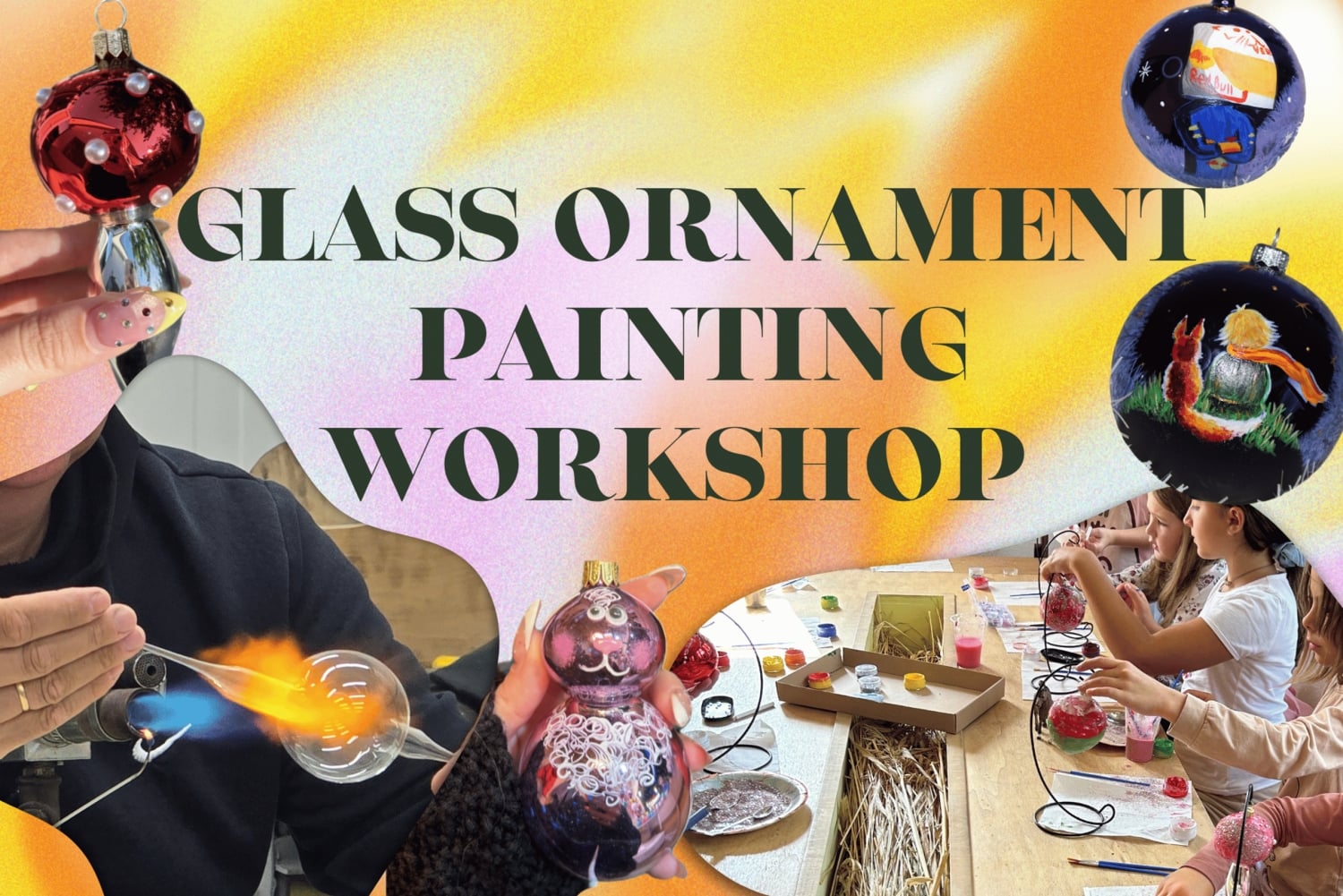 Varna: Glass Ornament Painting Workshop with Treats