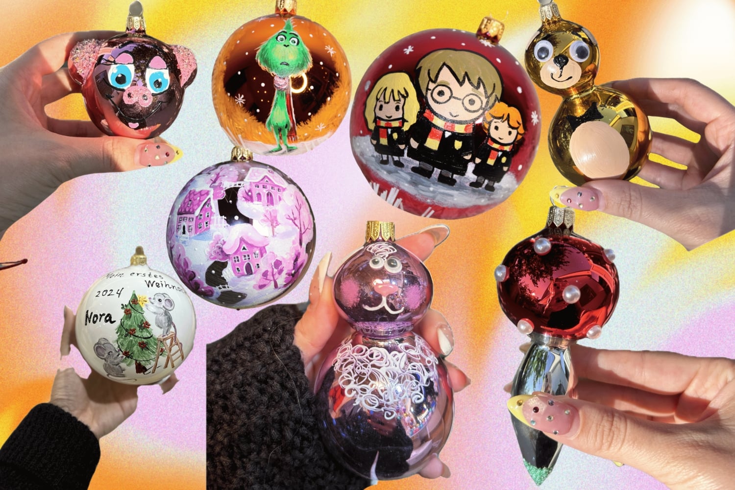 Varna: Glass Ornament Painting Workshop with Treats