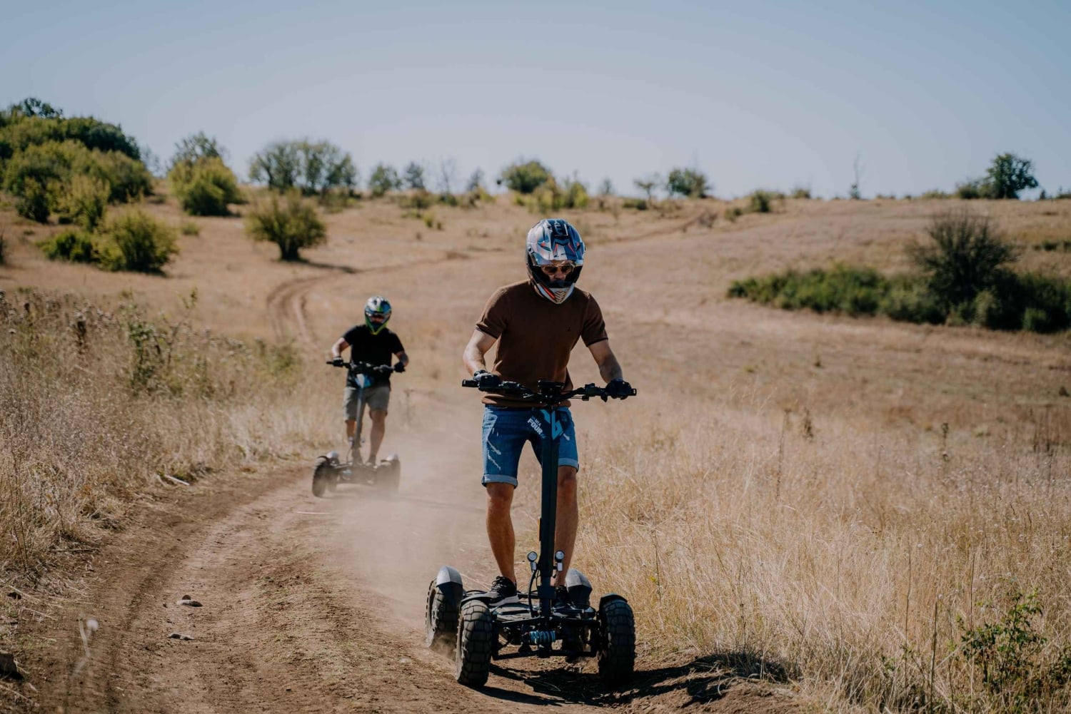Велико Тырново: внедорожный тур на электрическом скутере 4x4