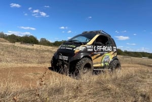 Guida una jeep fuoristrada Daihatsu o una Smart for Two