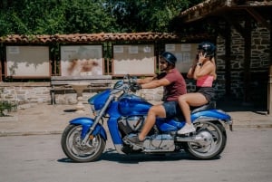 Veliko Tarnovo : circuit à moto Suzuki Boulevard M109R
