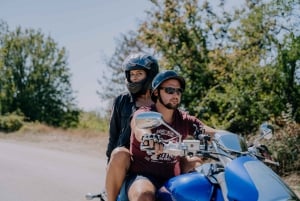 Veliko Tarnovo : circuit à moto Suzuki Boulevard M109R