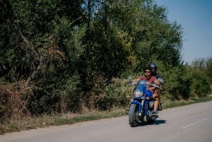 Veliko Tarnovo : circuit à moto Suzuki Boulevard M109R
