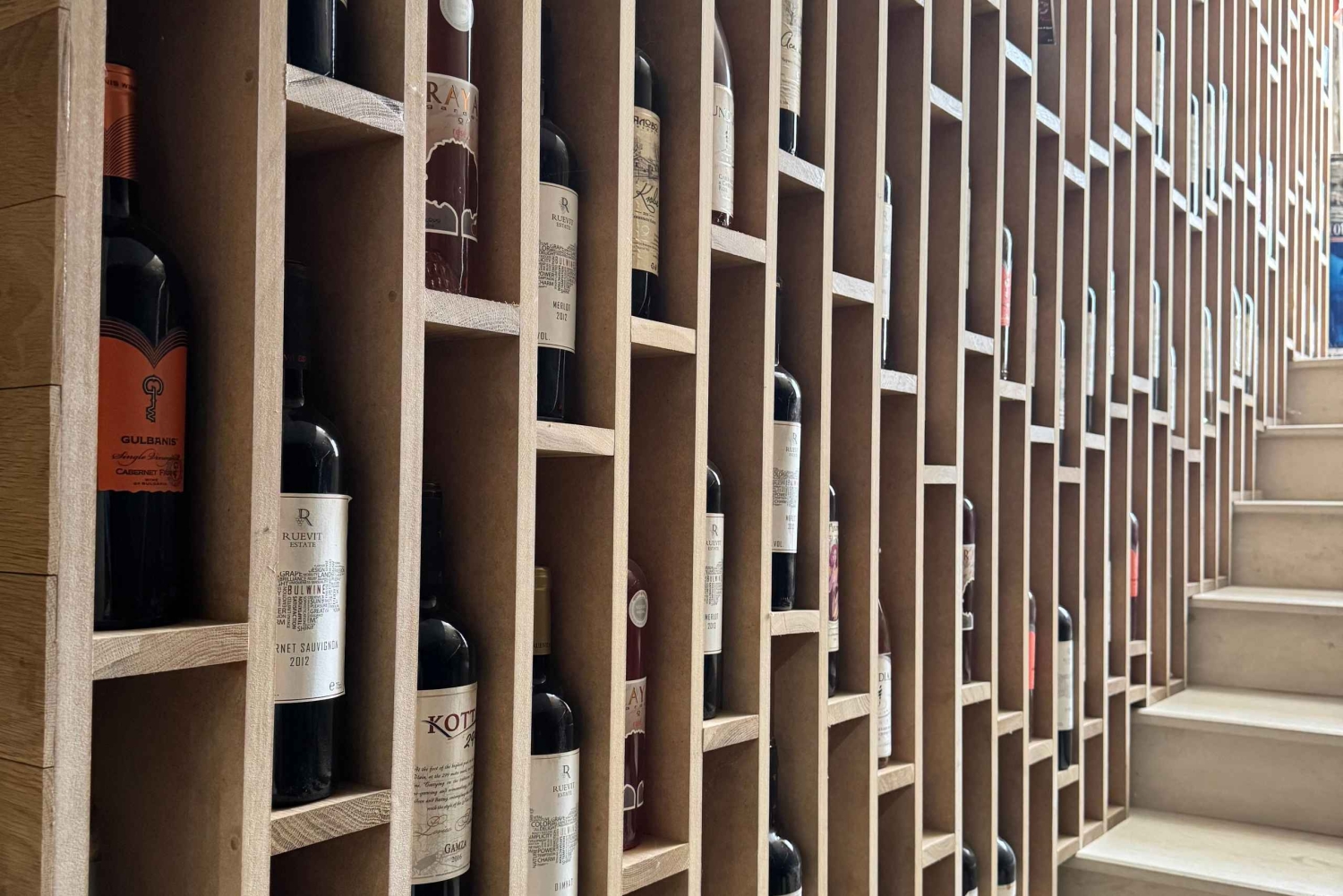 Veliko Tarnovo : dégustation de 5 vins en édition limitée