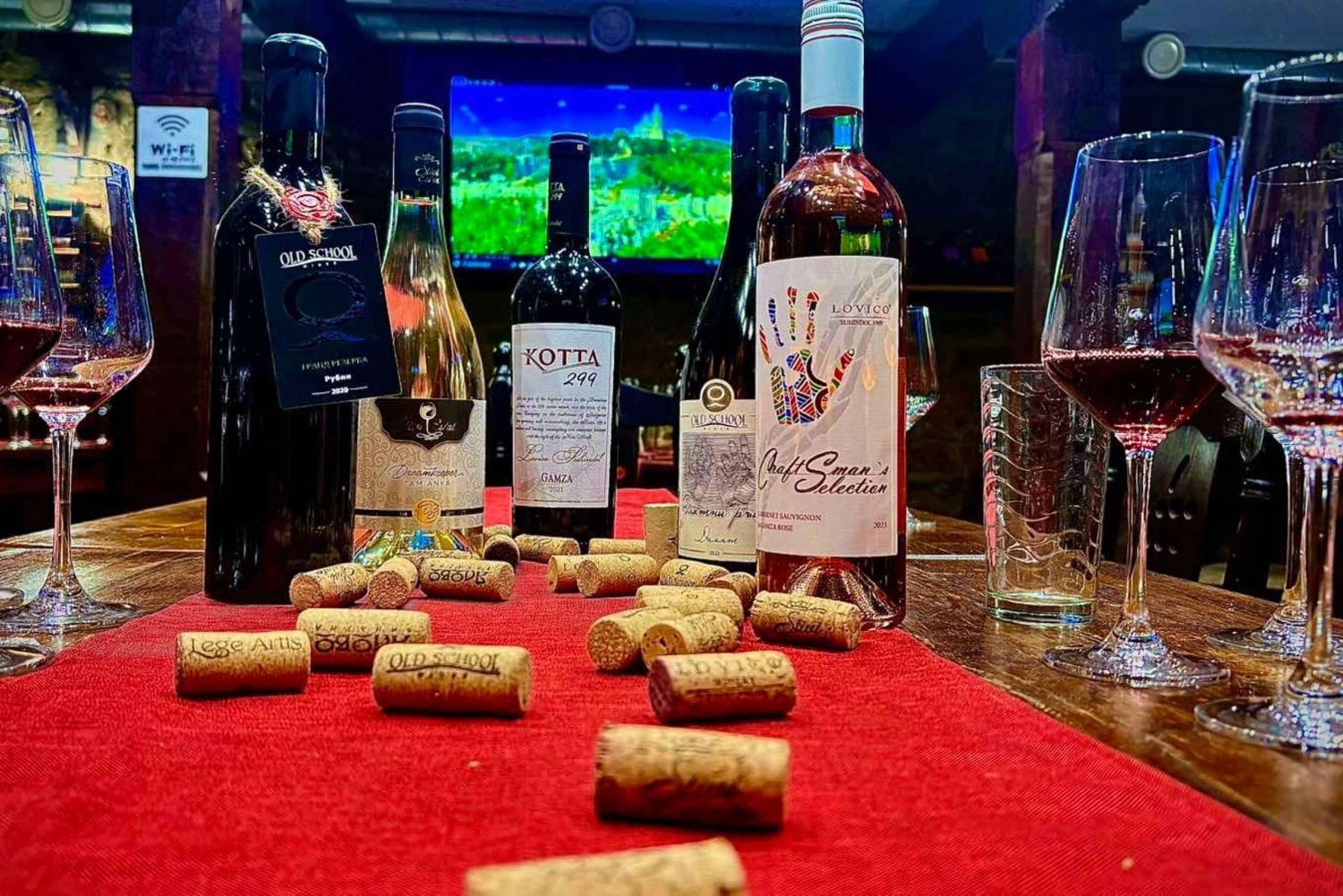 Veliko Tarnovo: degustazione di vini con stuzzichini bulgari