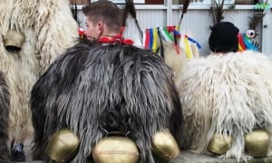 Kukeri in Pernik city