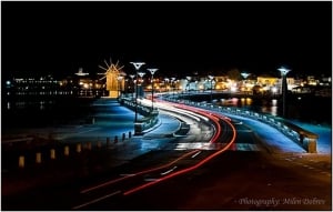 Nesebar at night by M.Dobrev