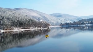 Pancharevo Lake near Sofia