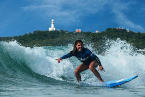 Byron Bay: Clase privada de surf de 1,5 horas