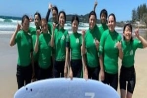 Byron Bay : cours de surf en groupe avec moniteur