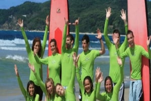 Byron Bay : cours de surf en groupe avec moniteur