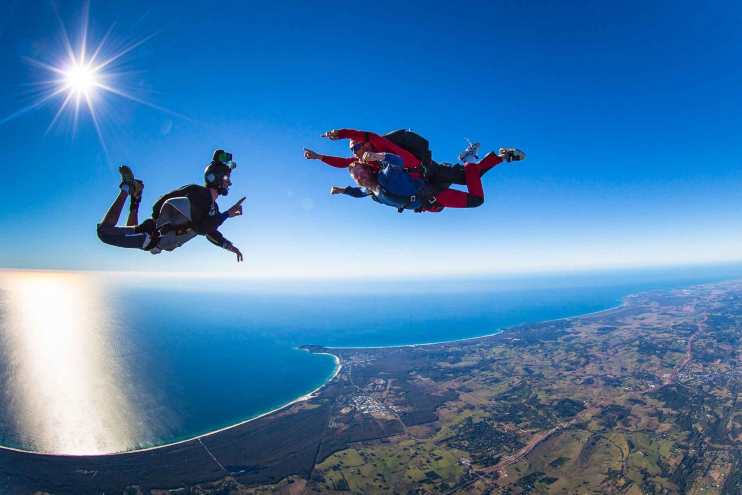 Byron Bay Tandem Skydive with Transfer Options