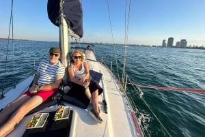 Gold Coast Private Sunset Sailing Charter w/ dinner & drinks