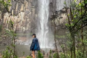 Excursion dans la forêt tropicale de la cascade de Minyon